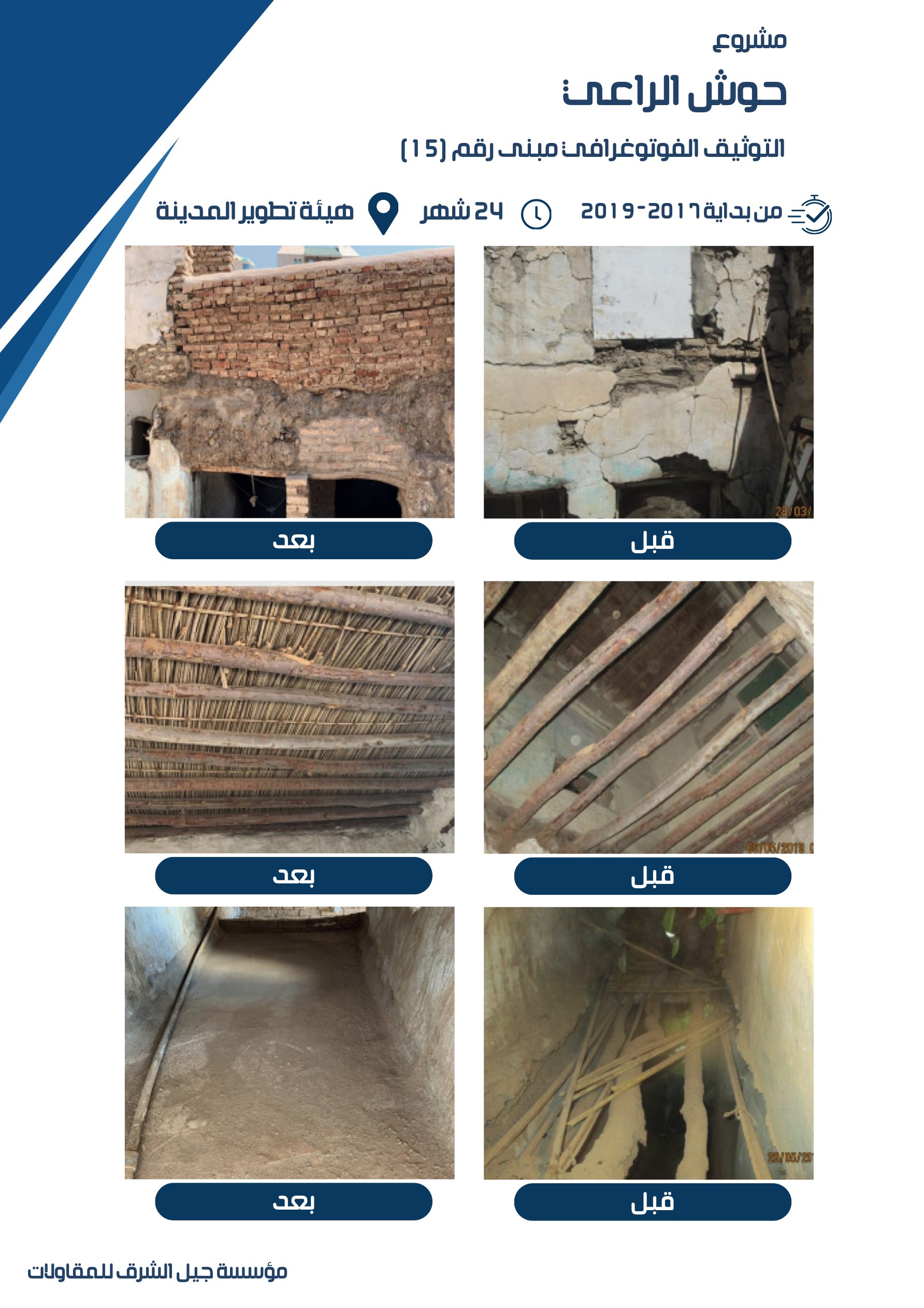 مشروع 22 - مؤسسة جيل الشرق للمقاولات العامة والصيانة